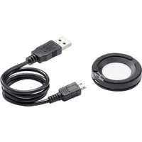 ETT Solaruhr-Schnellladelampe (2-tlg., bestehend aus Ladelampe und Ladekabel mit USB-Anschluss, 2-tlg., Ladegerät, für alle Solaruhren geeignet, einfaches Laden)