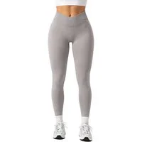 Smilodox Leggings Silvia, High Waist Sporthose Blickdicht Yogahose Booty Scrunch Leggings Damen Seamless Smilodox Label Fitness