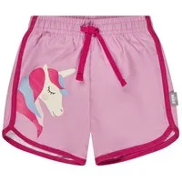 Sterntaler® Badehose UV-Schutz 50+ Badeshorts Einhorn (1-St) Badeshorts mit Einhorn-Print & Kordel, Windeleinsatz bis 86/92