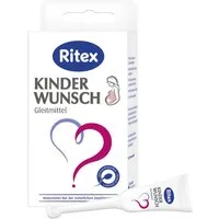 Ritex Gleitgel Kinderwunsch - Schwangerschafts-Gel - 8x 4ml - für fruchtbare Tage, Optimale Unterstützung für die natürliche Empfängnis - Made in Germany