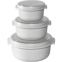 Emsa Vorratsdose Micro Family Mikrowelle Starterset 3-tlg., Kunststoff