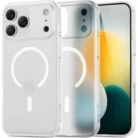 TECH PROTECT Handyhülle MagSlim Case kompatibel mit iPhone 17 Pro Max mattweiß 6.7, Magnetisch