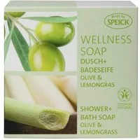 Speick Naturkosmetik GmbH & Co. KG Feste Duschseife Wellness Soap - Olive + Lemongras 200g