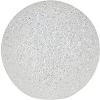 BURI LED Dekolicht Leuchtkugel LED Weiß 8cm Kugelleuchte Dekoleuchte Tischlampe Dekolicht