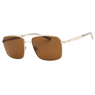 Nike Traveler Strike Sonnenbrille Mit Braunen Gläsern Und Goldoptik