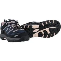 CMP Rigel Low WP (Trekking, wasserdicht) navyblau/rose Mädchen Wanderschuh