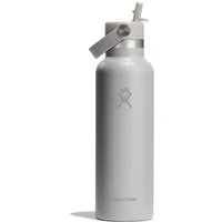 Hydro Flask Trinkflasche 21 OZ Standard Flex Straw Cap, 621 ml, TempShield® doppelwandige Vakuumisolierung