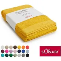 s.Oliver Duschtuch s.Oliver, Premium Qualität, 600 gr/m², auch als Sets erhältlich, Walkfrottier (1-St), große Farbauswahl, auch als Handtuch, Waschhandschuh, Gästetuch