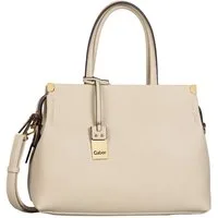 Gabor Shopper Gela, genarbtes Lederimitat mit schmückenden Metallecken, hochwertiges Logo