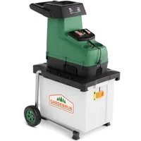 Gardebruk Häcksler, Leisehäcksler 3100 W max. 45 mm Aststärke Elektrisch 60L Auffangbox