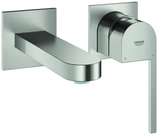 GROHE 2-L-WT-Wandbatterie Plus 29303_3 FMS für 23200 Ausladung 147mm supersteel, 29303DC3 29303DC3