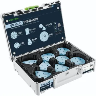 Festool SYS-STF D90/V93 GR-Set Schleifscheiben-Systainer