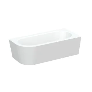 Bette Starlet V Silhouette Badewanne 6700000CELVK 185 x 85 cm, weiß, mit Schürze