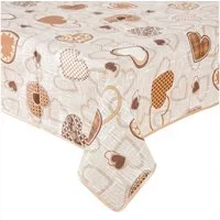 texpot Tischdecke Wachstuch Herzen abwischbar Wachstuchtischdecke (1-tlg)