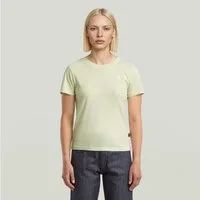G-STAR T-Shirt Nifous mit kleiner Logo-Stickerei