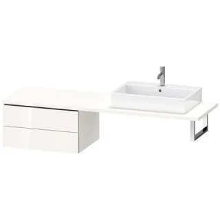 Duravit L-Cube Unterschrank für Konsole Weiß Hochglanz 720x547x400 mm - LC585908585 LC585908585