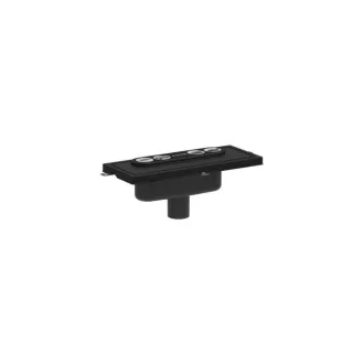 hansgrohe Ablaufgehäuse 01007180 für vertikale Installation, Grundkörper für Duschrinne