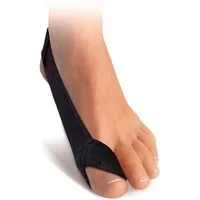 Fußgut Hallux-Bandage Korrektur-Schlaufe, in allen Schuhen tragbar, flache Verarbeitung, Zugschlaufe ergonomisch geformt, Zugband elastisch, flexibel