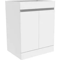 Aica Sanitär Waschtisch Waschtisch Badmöbel Set Unterschrank ohne Waschbecken MDF Softclose