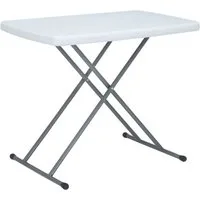 Kubus Campingtisch Klapptisch Sapporo für Innen- und Außenbereich, 49 x 75,5 x 76 cm