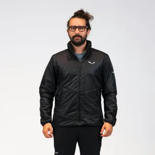 SALEWA - Puez 3 Tirolwool zip-in Jacke Herren - Schwarz (Gr.54)