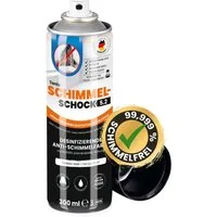 Tonis SCHIMMELSCHOCK Wandfarbe 5.2 Anti-Schimmel-Farbe mit 99,999% antimikrobieller Wirkung, Sprühfarbe für ca. 1,5 qm, wissenschaftlich nachgewiesene Wirkung