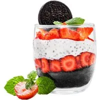 KONZEPT Dessertschale Dessertgläser Set aus Glas, große Gläser für Nachtisch, (12-tlg), glas, 225 ml