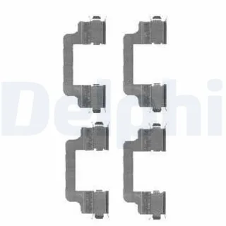 Delphi Zubeh?r f?r Bremsbel?ge vorne Land Rover Discovery Range LX0454