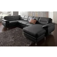 sit&more Wohnlandschaft Mailand U-Form, B: 312 cm, optional Bettfunktion