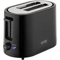 TZS FIRST AUSTRIA Toaster 750W, 2 Scheiben, 7 Stufen, schwarz, für 2 Scheiben, 0 W, Warmhalte- und Auftaufunktion, inkl. Krümelschale