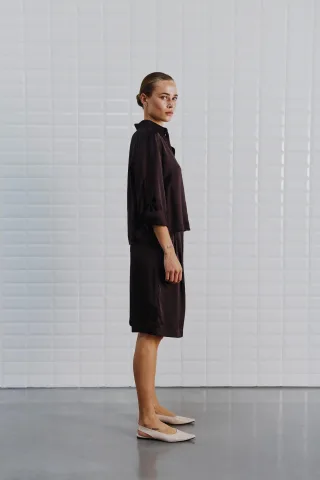 WITHBLACK - Shirts Weiblich Braun - Gr. - S