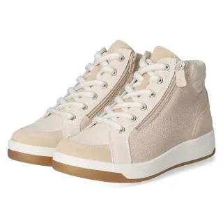 Beliana Schnürboots VIOLET04 - Gr. 38 - Beige - Leder