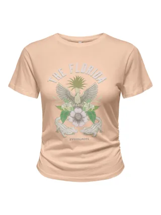 ONLY - T-Shirt - Onllucy orange - Gr. - S