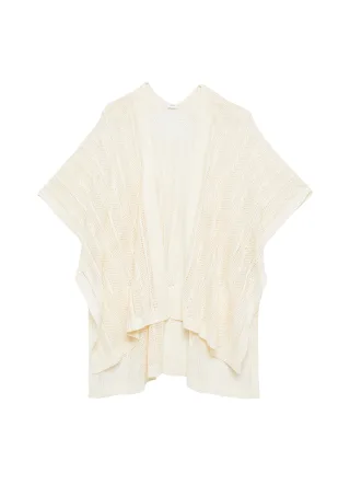 s.Oliver - Indoor-Poncho beige - Gr. - ONESIZE