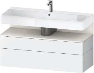 Duravit Qatego Waschtischunterbau wandhängend Weiß Matt 1190x470x590 mm - QA4396084180010 QA4396084180010