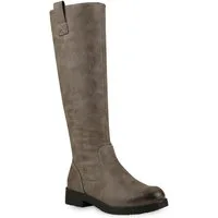 VAN HILL 819556 Stiefel Klassische Stiefel Damen Leicht Gefüttert Boots Profilsohle