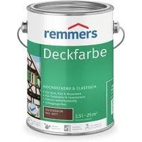 Remmers Wetterschutzfarbe Deckfarbe anthrazitgrau (RAL 7016) 2,5 Liter, für viele Untergründe, hochdeckend, wetterfest