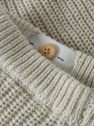 NAME IT - NBNOMARK KNIT PANT Peyote Melange - Gr. - 56