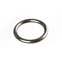 LYSEL® Gardinenring Rundring O Ring Edelstahl 35x5mm, (10-St)