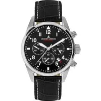 Jacques Lemans Chronograph Barcelona 42-2A, Quarzuhr, Armbanduhr, Herrenuhr, Datum, Stoppfunktion, Lederarmband