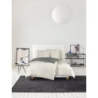 Esprit Wendebettwäsche Grid, Renforcé, 2 teilig, aus reiner Baumwolle und mit effekvoller Paspel