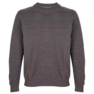 SOLS - "Columbia" Sweatshirt Rundhalsausschnitt für Herren/Damen Unisex (Dunkelgraue Melange)