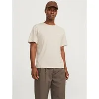 Jack & Jones T-Shirt JJECORP Herren-Tee mit figurbetonter Silhouette bedruckt, modisch, schmal, Baumwolle, Rundhals