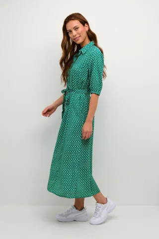 Kleid Feminine green