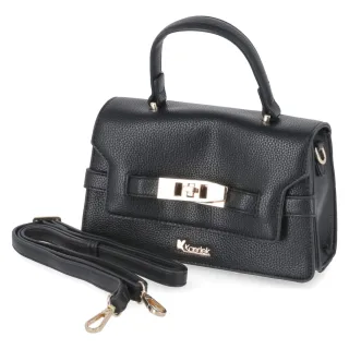 Kaerlek Handtasche - Gr.  - Schwarz - Synthetik