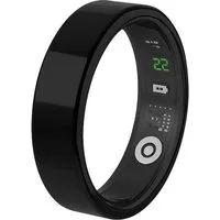 NikuTRAX Fitness-Tracker traxRING one – Smarter Gesundheitsring in Schwarz