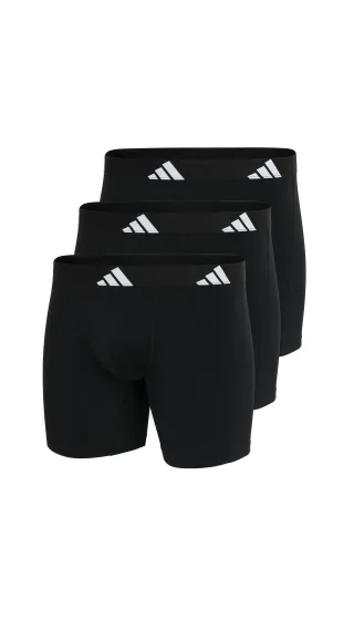 Adidas Sportswear Underwear - 3PK Boxer Brief black - Gr. - M