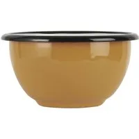 Ib Laursen Schüssel Emaille Schale Retro Vintage Servierschale Müslischale Schüssel/Tasse, Schale klein, Emaille in nostalgischen Stil