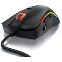 Titanwolf Gaming-Maus (kabelgebunden, 1000 dpi, 2 austauschbaren Seitenteilen WING, 12 Benutzerprofile / 5000 dpi)