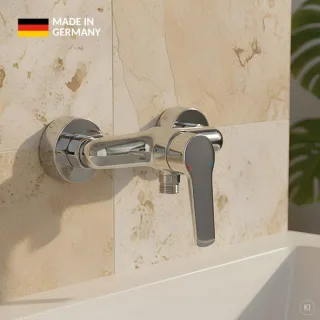 CARLDIX Duscharmatur 01000040-00 Aufputz, ohne Brausegarnitur, chrom